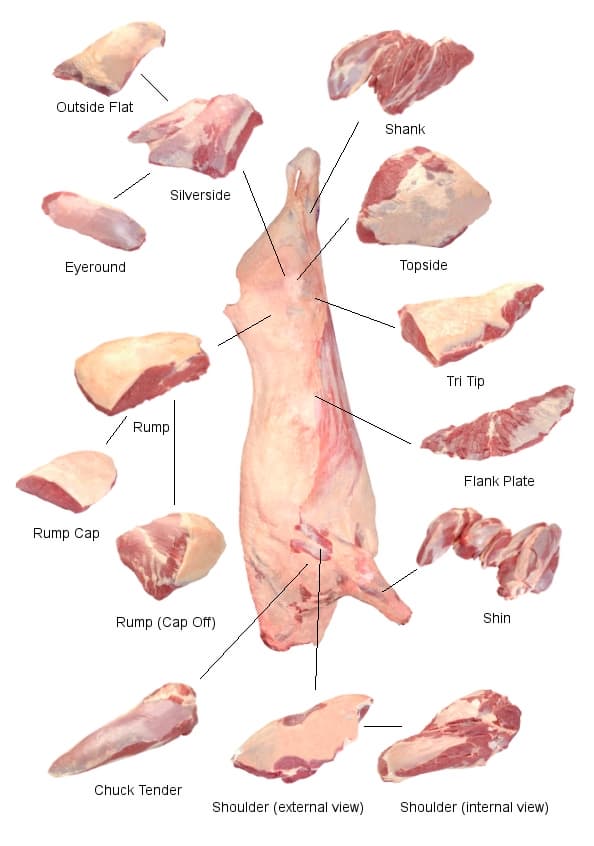Meat Body Part Beef Meat | tradekorea
