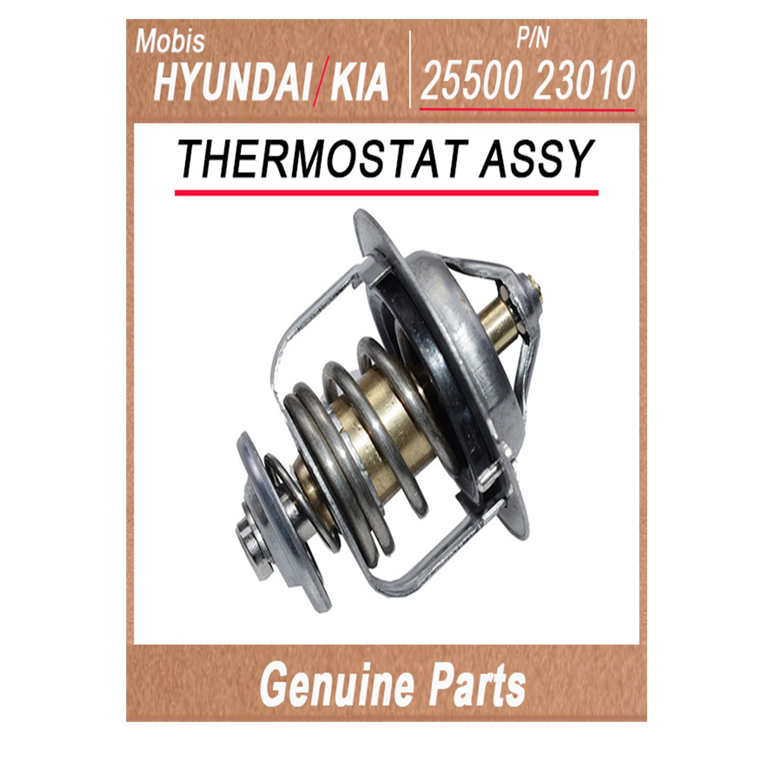 2550023010 _ THERMOSTAT ASSY _ Genuine Korean Automotive Spare Parts _ Hyundai Kia _Mobis_