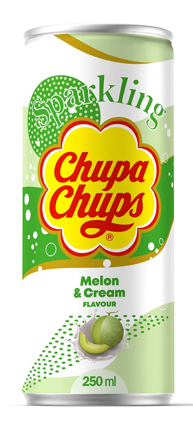 Chupa chups sparkling drink _ Melon Cream 250ml