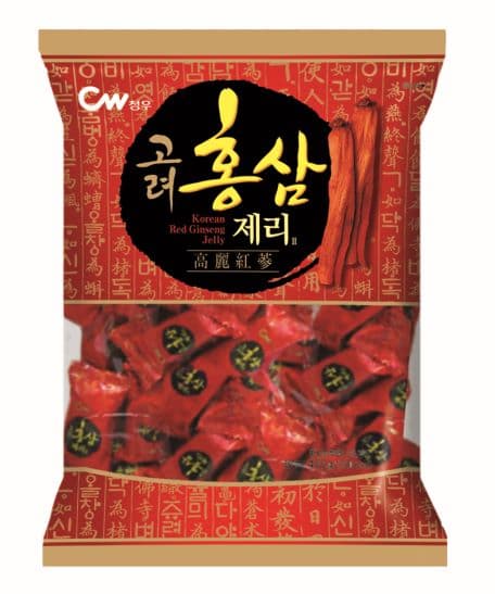Korean red ginseng jelly