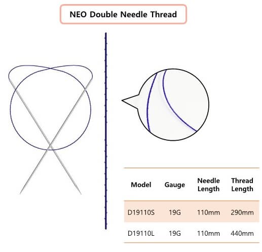 Neo PDO Lifting Thread _ DOUBLE NEEDLE