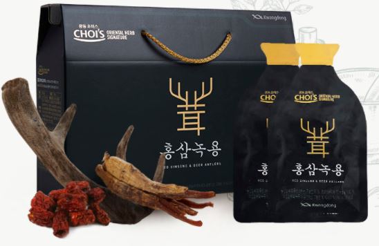 KWANGDONG _RED GINSENG _ ANTLER_ Pouch