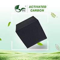 Large Surface Specific Area Honeycomb Activated Carbon For Spray Booth