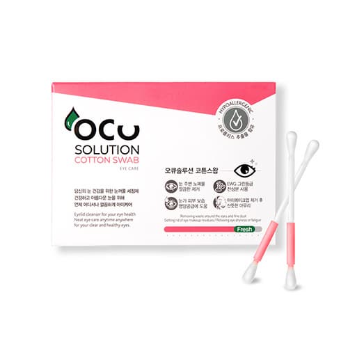 Ocusolution Cotton Swab _30pieces__Eyelid cleanser