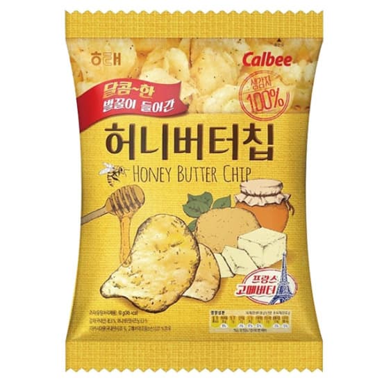 Haitai Honey Butter Chip 60g