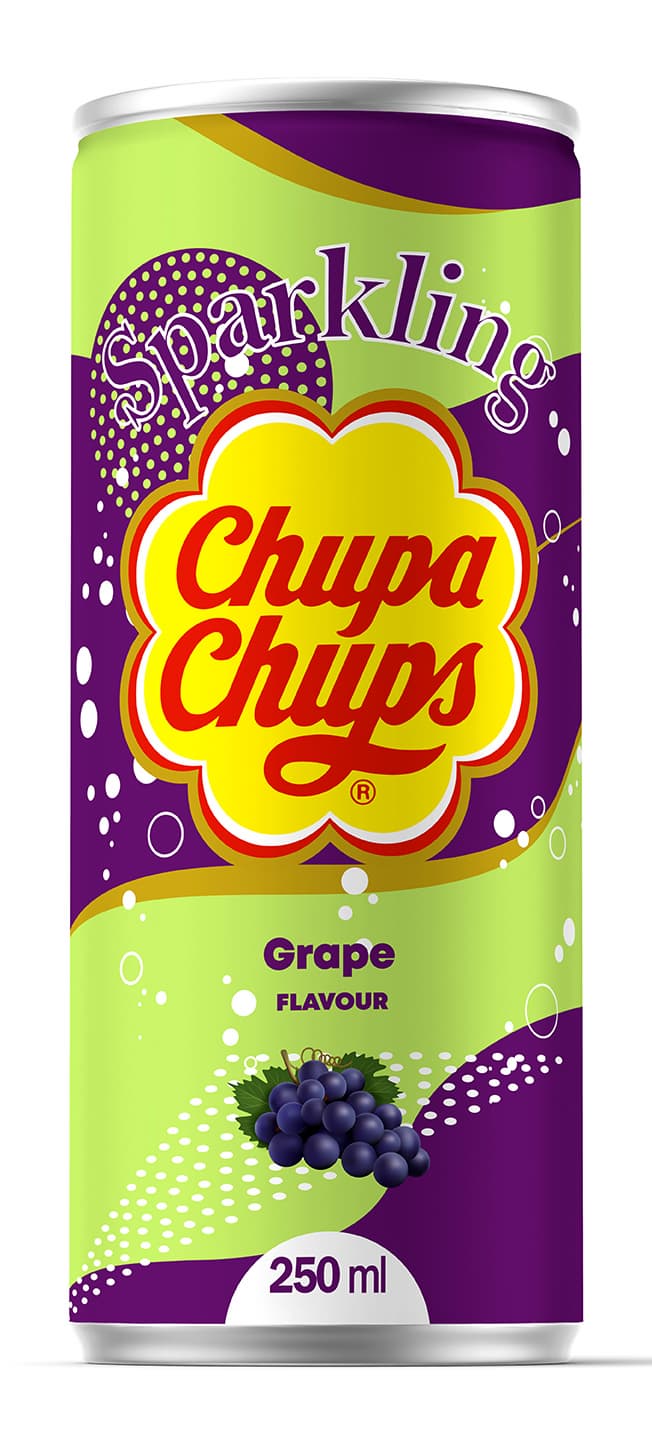 Chupa chups sparkling drink _ Grape 250ml