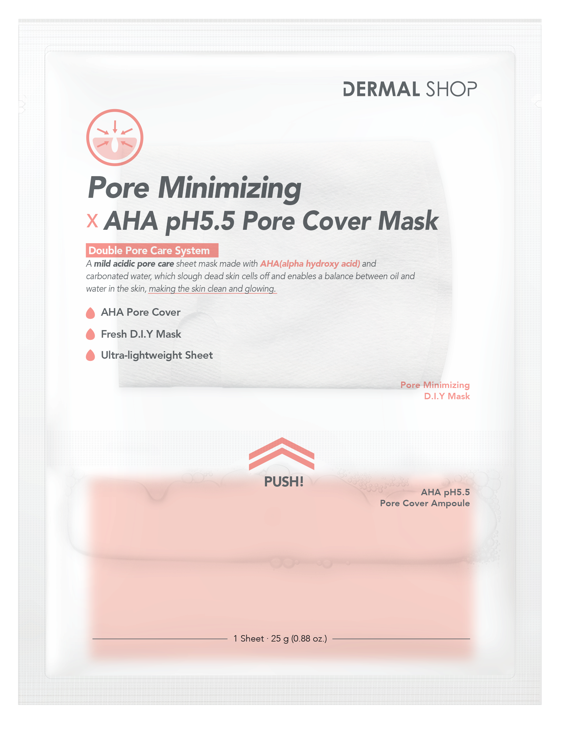 AHA pH5_5 Pore Cover Mask