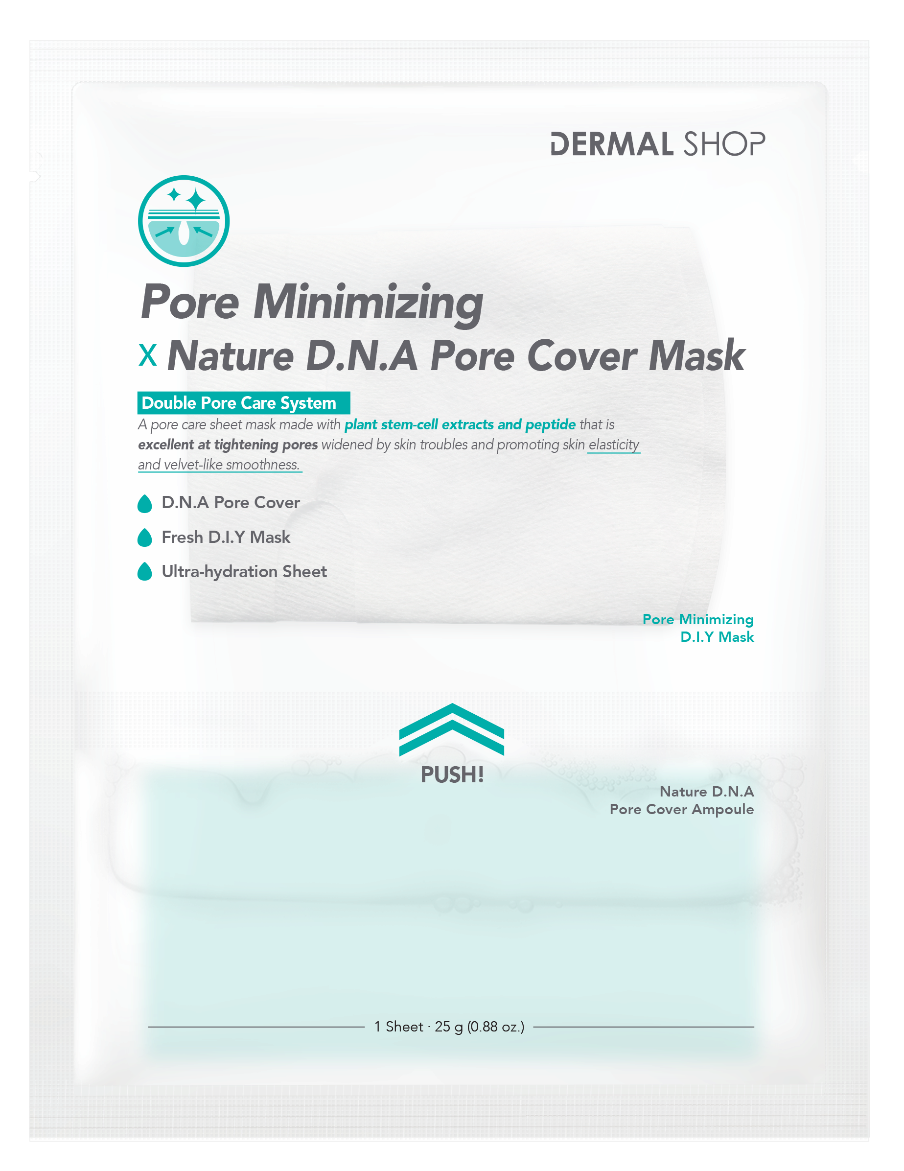 Natural D_N_A Pore Cover Mask