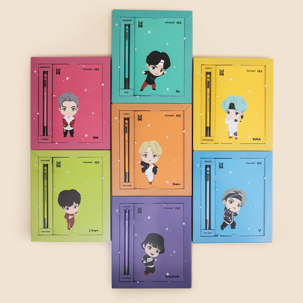 BTS Monami ID Note Set