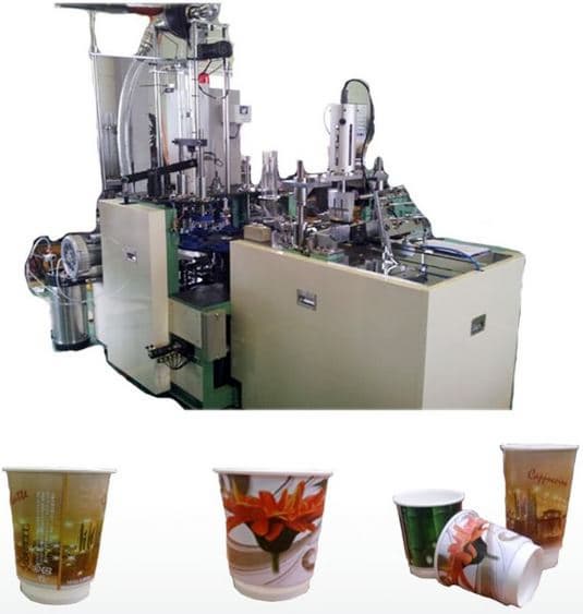 Double Wall Paper Cup Forming Machine
