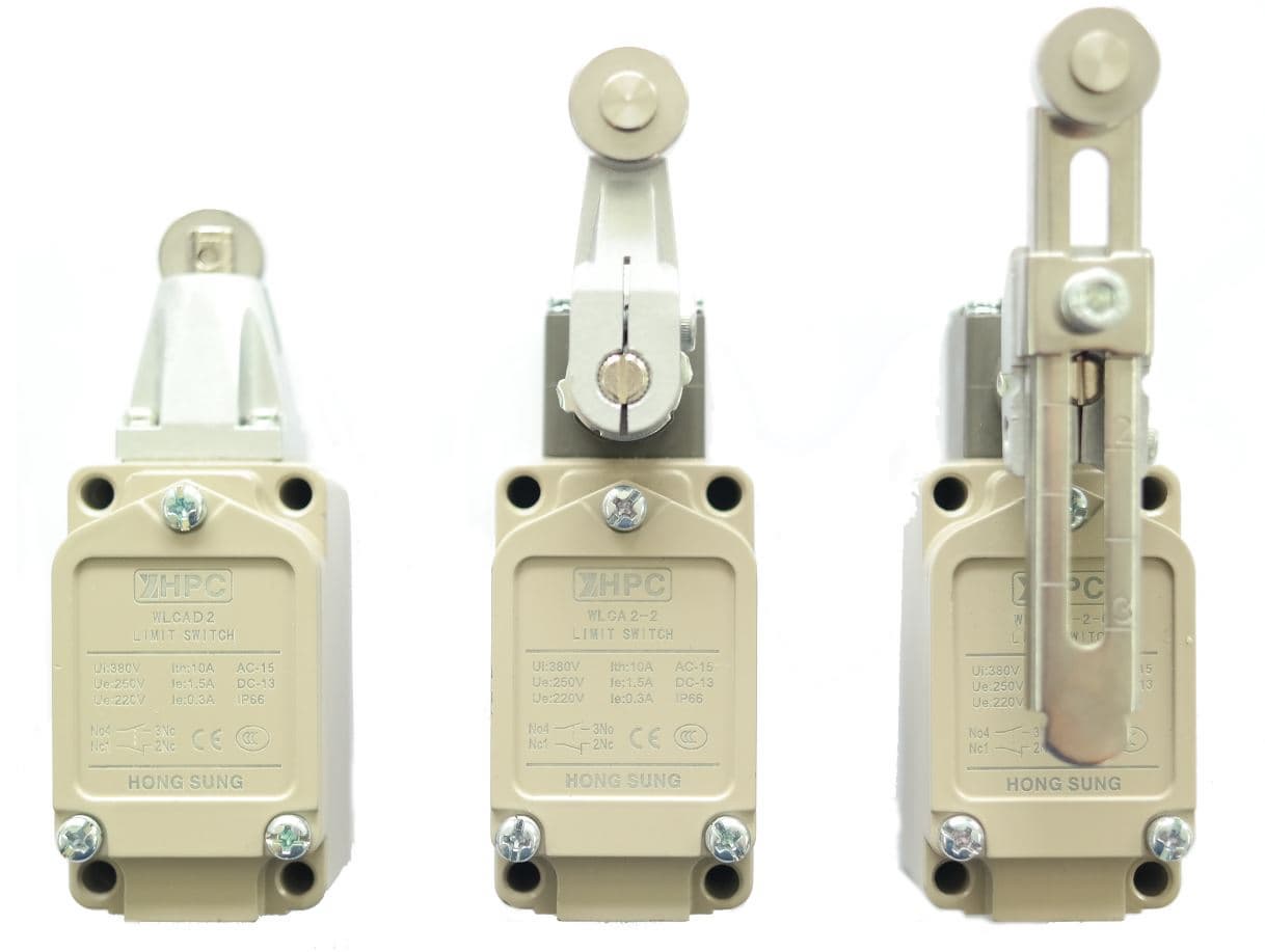 Limit switch_ push button_ steel lever_ WL series