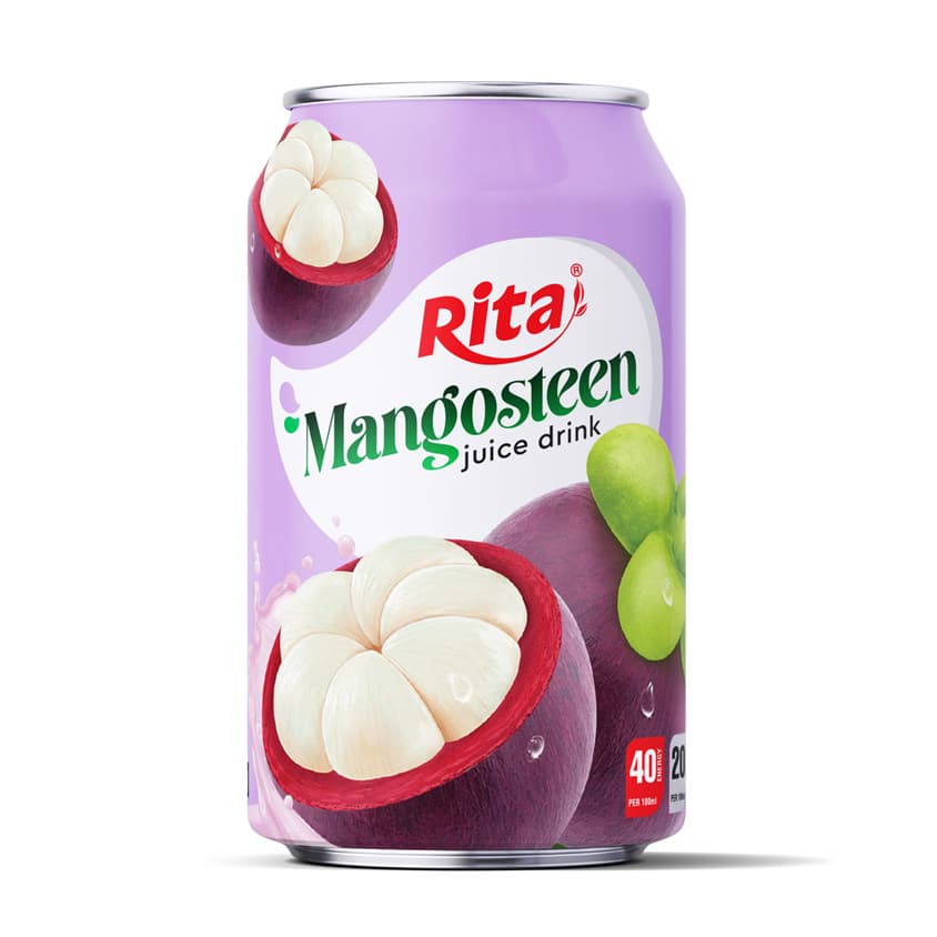 Supplier Mangosteen Juice Drink 330ml Short Can