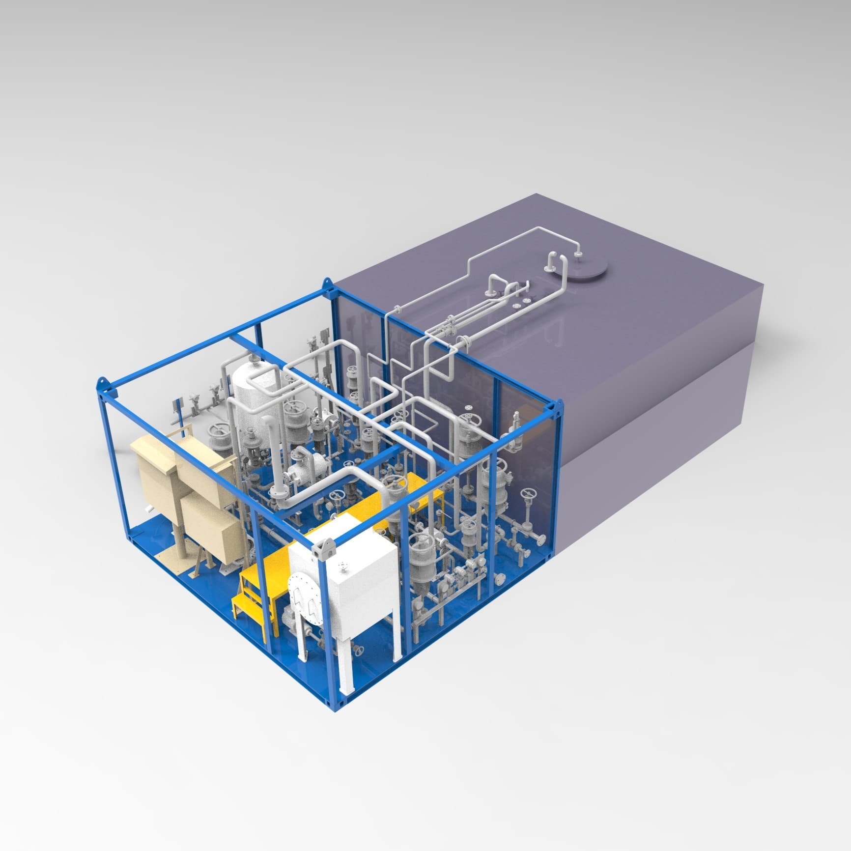 LNG_MEOH_NH3 Fuel Gas Supply System