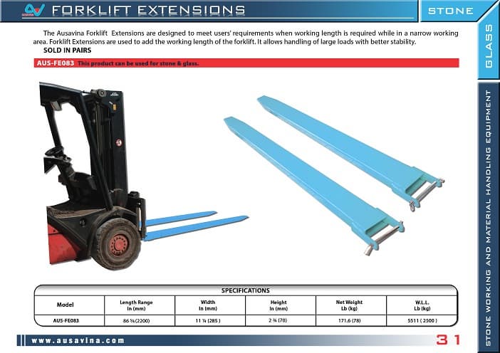 FORKLIFT EXTENSION