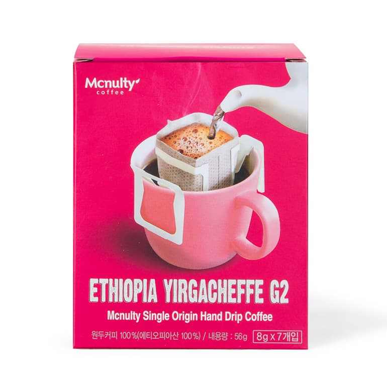 Hand Drip Coffee Ethiopia Yirgacheffe G2 7 Drip Bags