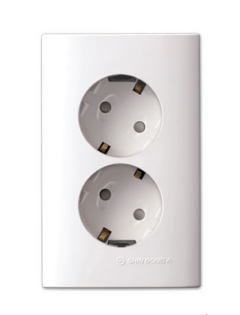 Laon socket_outlet Series _1_4 Holes _ US standards_