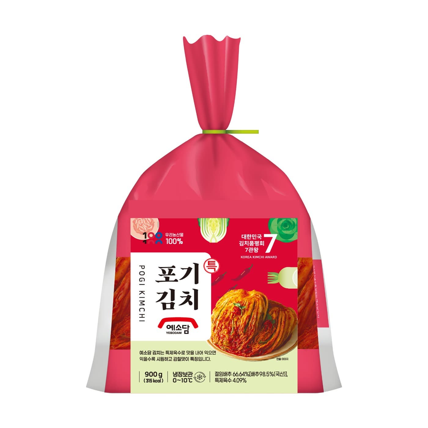 YESODAM Poggi Kimchi 900g