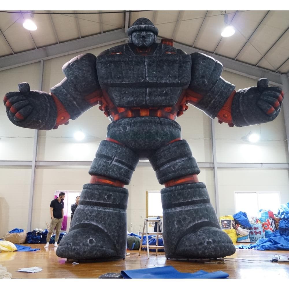 Giant Dolhareubang Robot in Jeju Inflatable