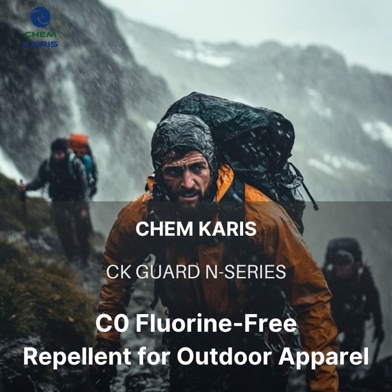 CK GUARD N-SERIES C0 fluorine-free water repellent for rainwear and outdoor apparel - PFOA-free, PFOS-free DWR finish