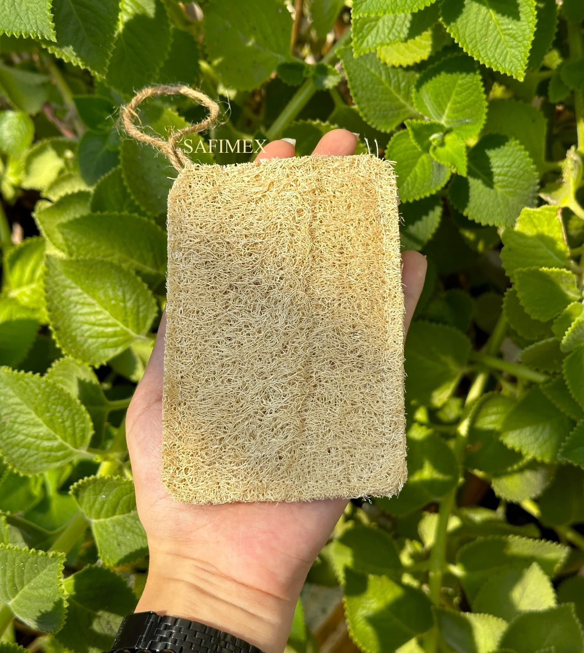 Natural loofah pads sponge scrubber high quality from Vietnam with OEM packaging service