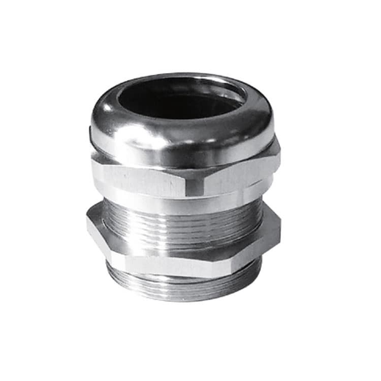 Cable stainless steel gland with single core