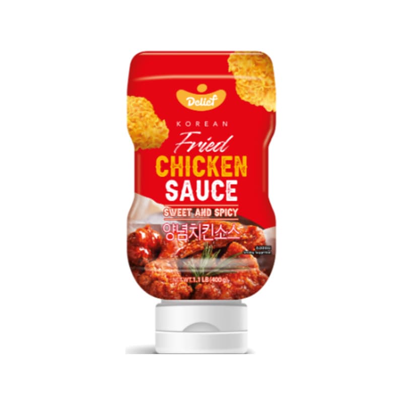 DELIEF Korean Style Chicken Sauce Sweet Spicy Tube Teriyaki Sauce Kimchi  Buldak Sauce Hot Chicken