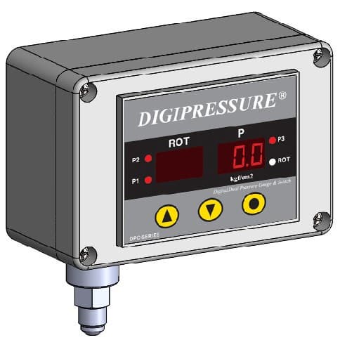 Industrial digital pressure switch