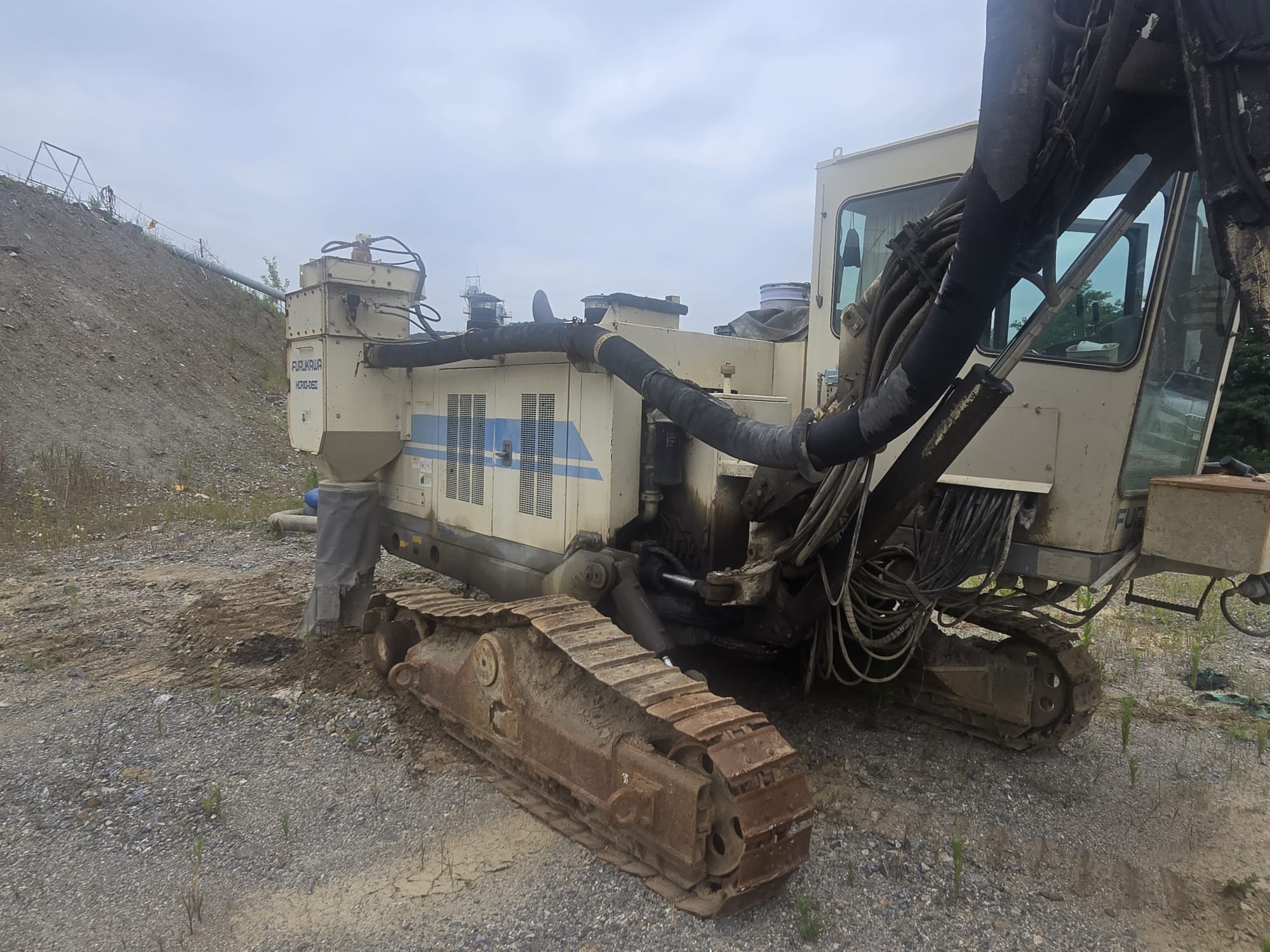 USED CRAWLER DRILLING 2008 FURUKAWA HCR10II