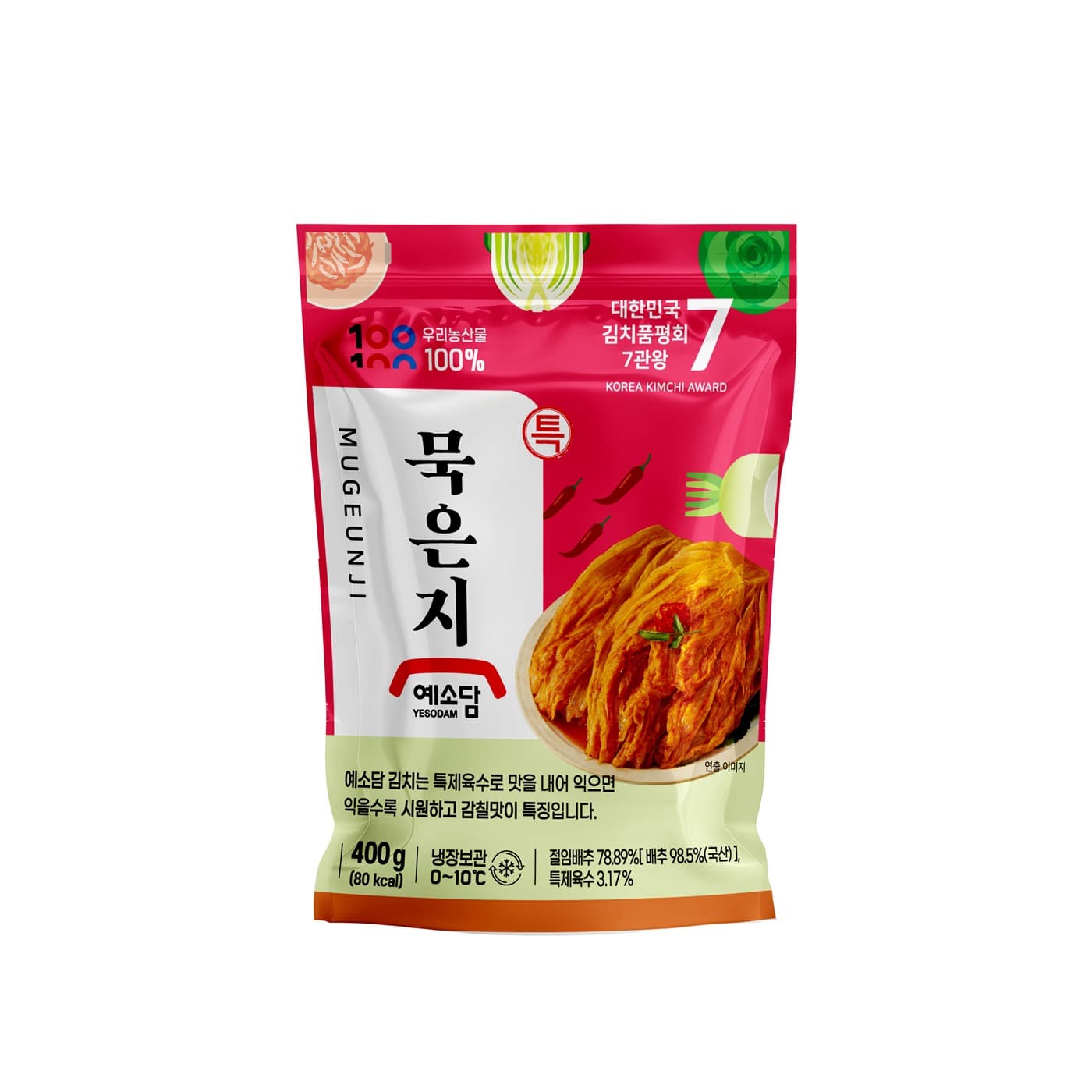 YESODAM Mugeunji 400g