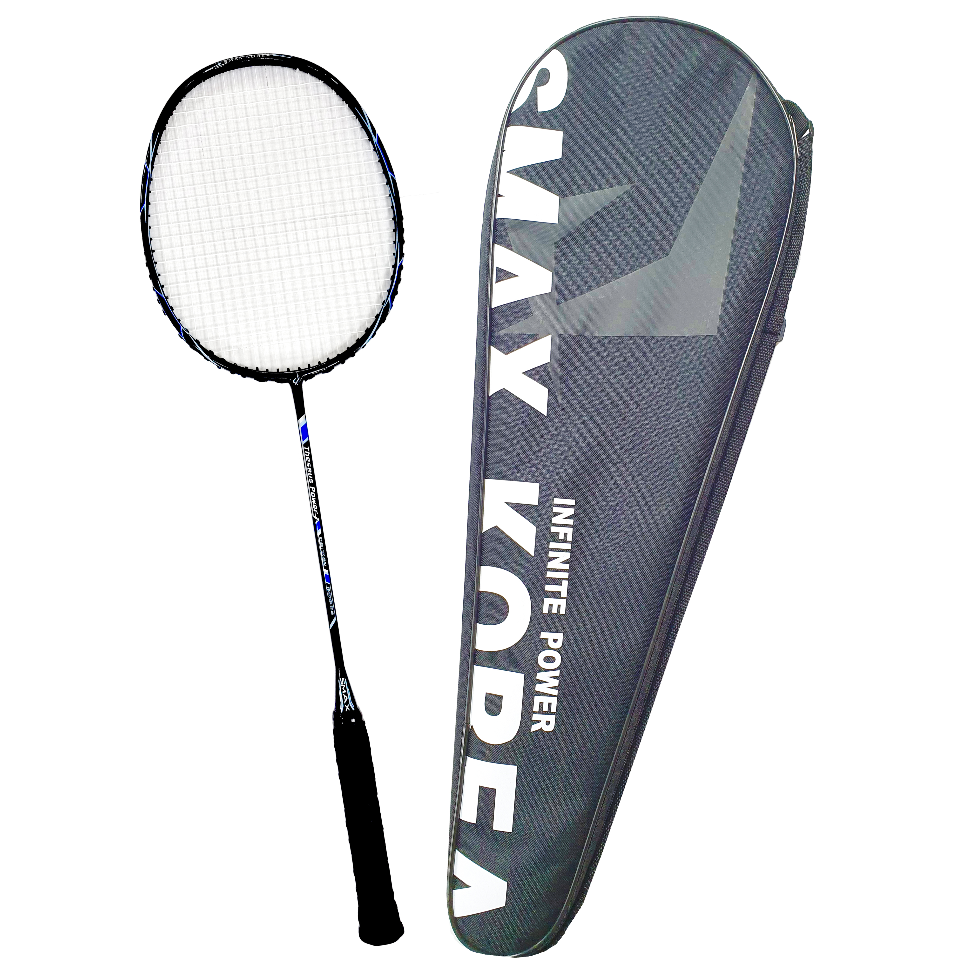 Ultra light full carbon badminton racquet _Theseus Black_