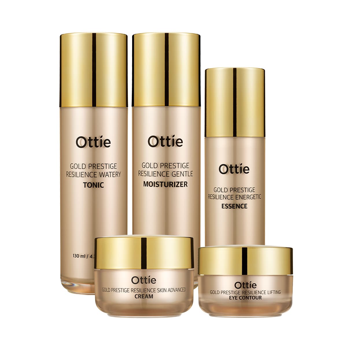 Ottie Gold Prestige Resilience Skin Care Line