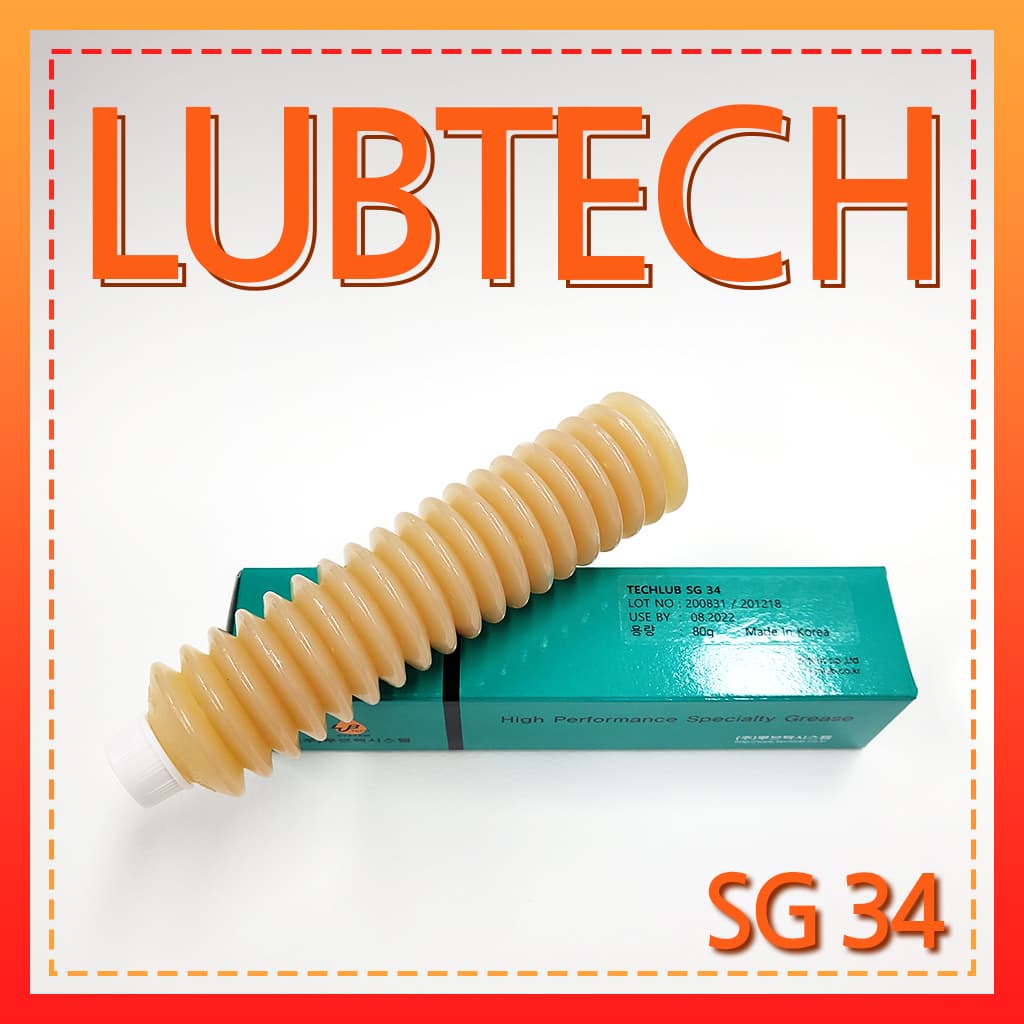 LUBTECHSYSTEM Techlub Sg34 Lubricants Bearing Grease Ball Sc