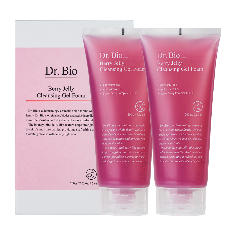 Dr_Bio Berry Jelly Cleansing Gel Foam 200g _2ea_