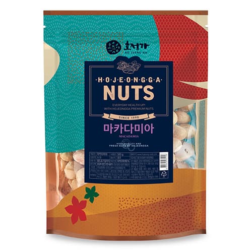 Hojeongga Nuts Macadamia 500g