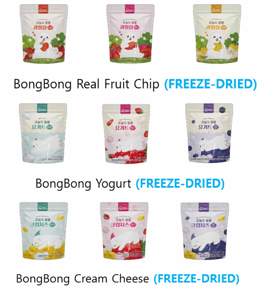 Freeze_Dried Fruit Chips _ Cheese Yogurt  Block