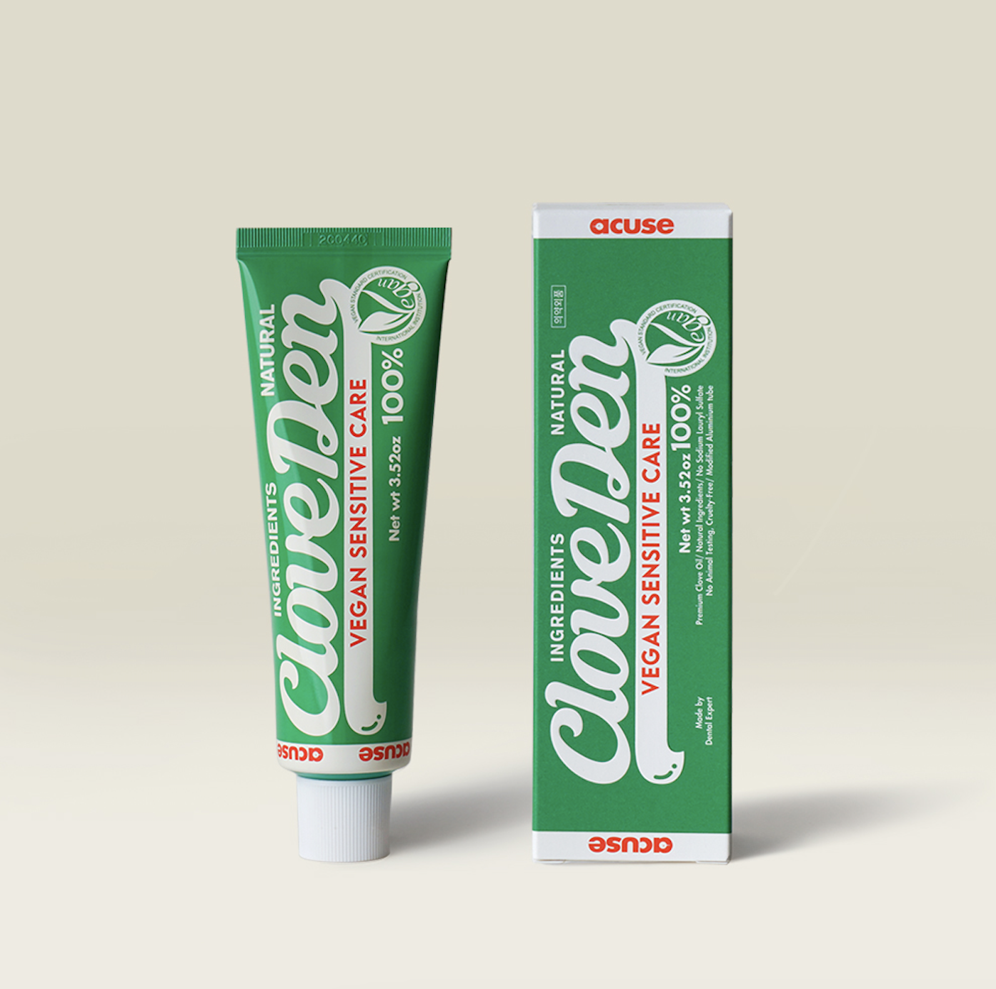 Cloveden Vegan Toothpaste Sensitive