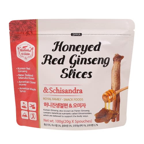 Honeyed Red Ginseng Slices _ Schisandra