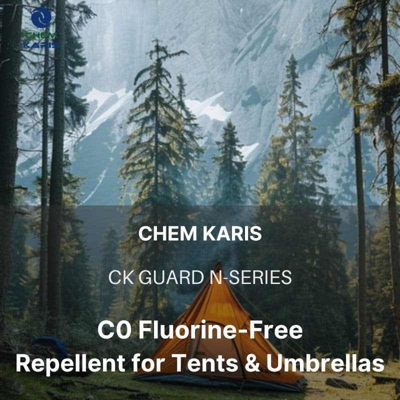 CK GUARD N-SERIES C0 fluorine-free water repellent for tents and umbrellas - PFOA-free, PFOS-free DWR finish