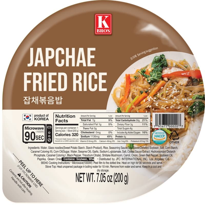 KBROS  Japchae Fried Rice Bowl