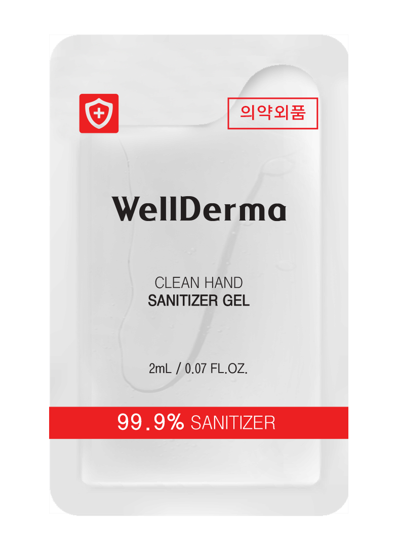WellDerma Clean Hand Sanitizer Gel