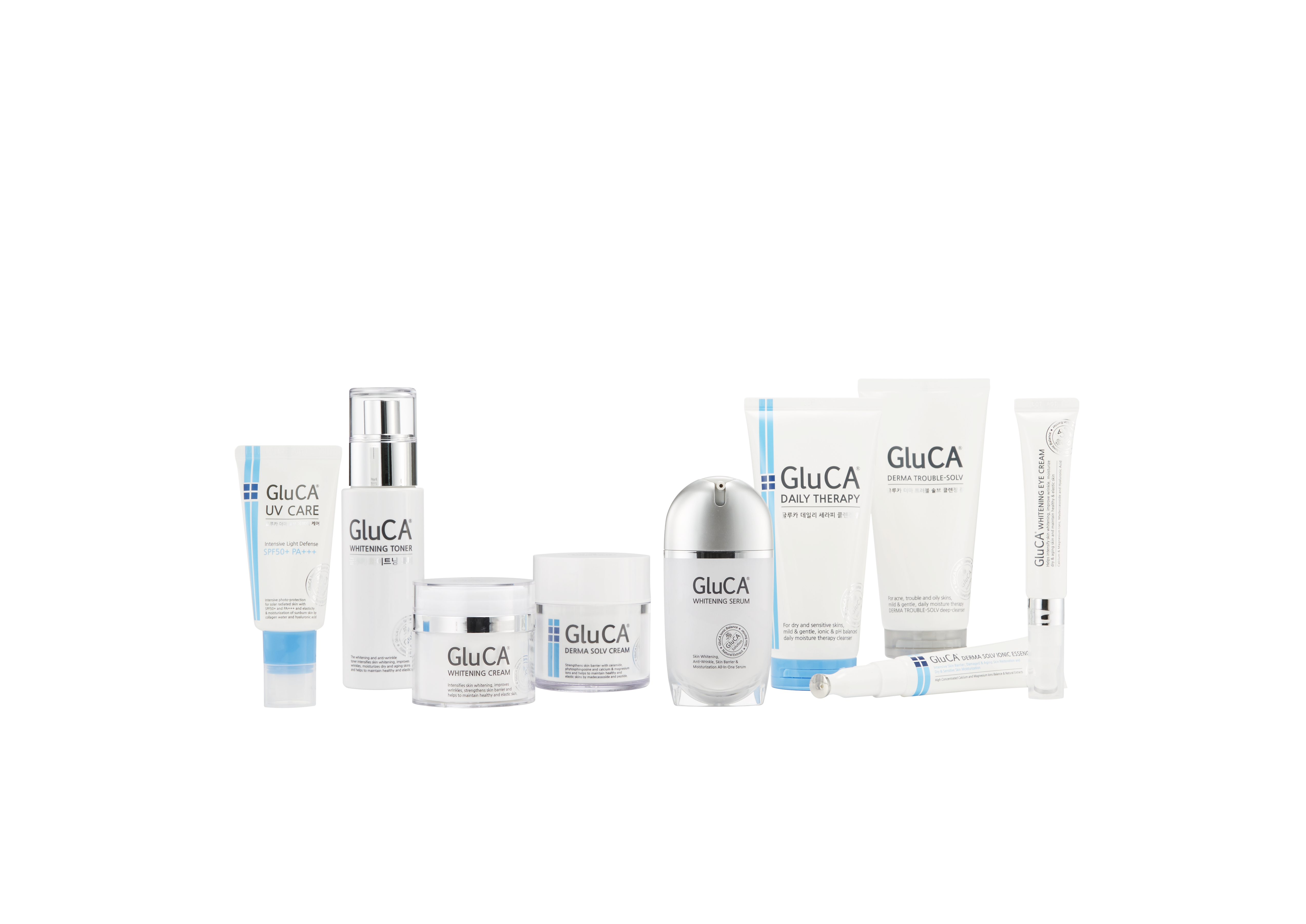 GluCA Derma Solv Skin Care Set_ GluCA Whitening Skin Care Set