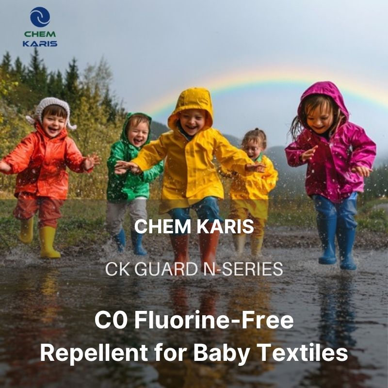 CK GUARD N-SERIES C0 fluorine-free water repellent for baby and childrens textiles - PFC-free, skin-contact safe
