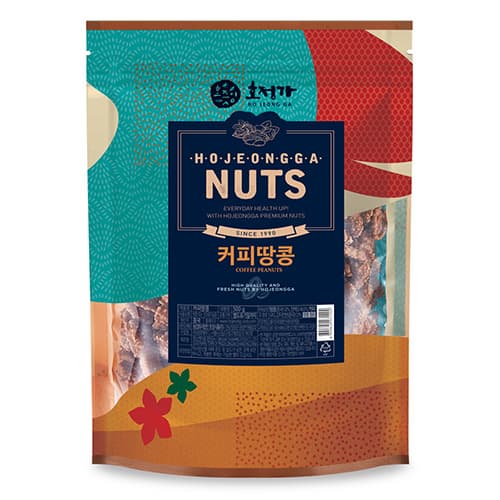 Hojeongga Nuts Coffee Peanuts 500g
