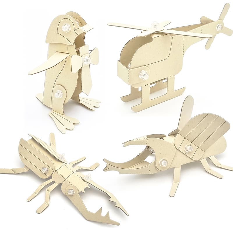 ARTBOT 3D SERIES Series Paper Toy