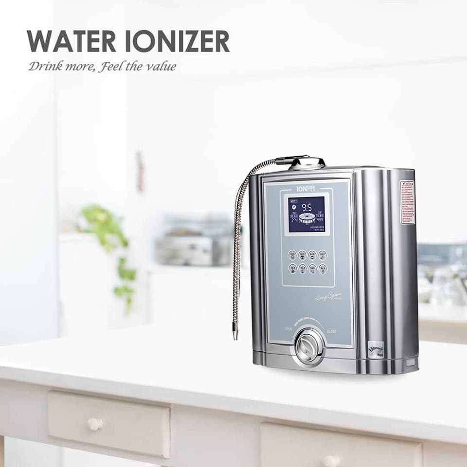 Water Ionizer Counter Top Unit with Dual Filter System