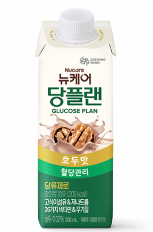 NUCARE Glucose Plan Walnut _ Nutrition Formula for Diabetic Patients