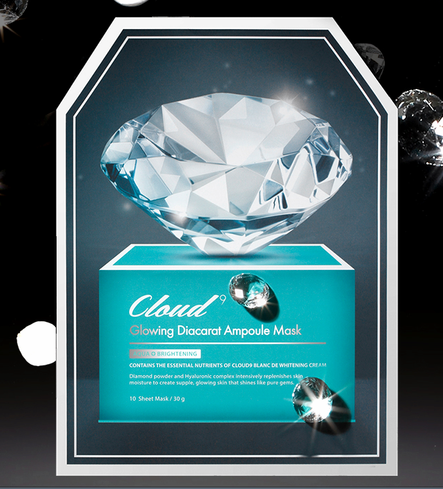 Cloud 9 Glowing Diamond carat Ampoule Mask