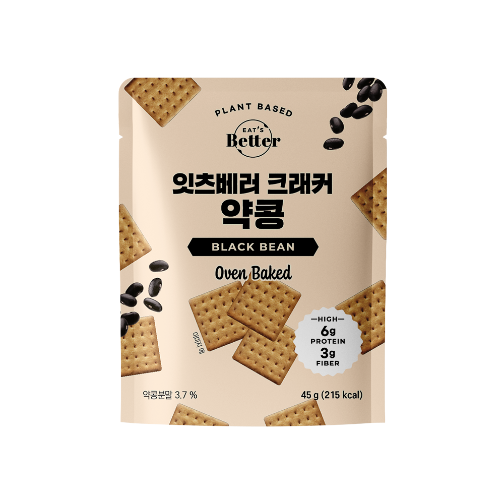 Eat_s Better Cracker Yak_kong _Korean Black Bean_