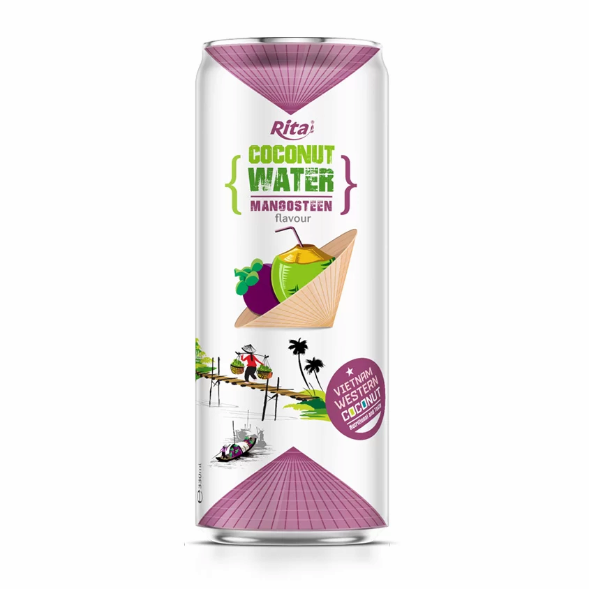 Coconut Water With Mangosteen Flavour 330ml Own Brand
