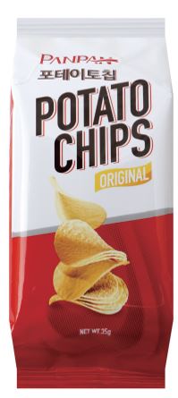 PanPan Potato chips original 35g*12ea | tradekorea